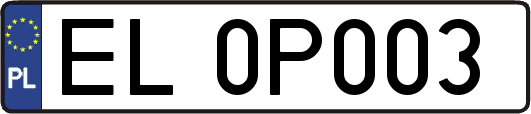 EL0P003
