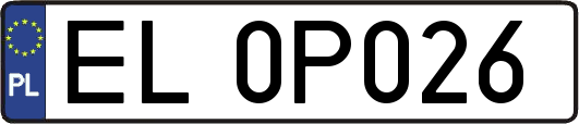 EL0P026