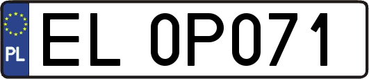 EL0P071