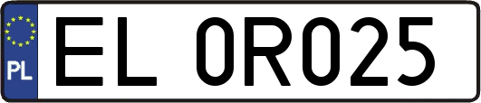 EL0R025