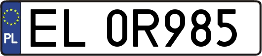 EL0R985