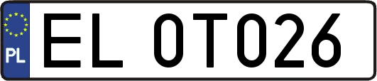 EL0T026