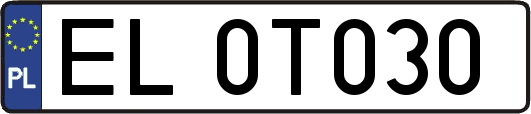 EL0T030