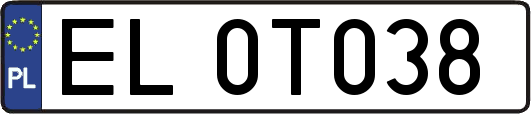 EL0T038