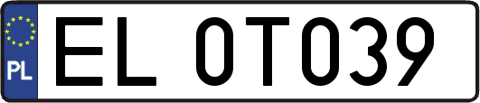 EL0T039