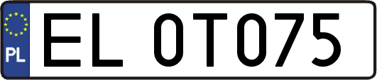 EL0T075