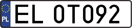 EL0T092