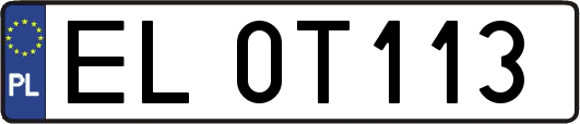 EL0T113