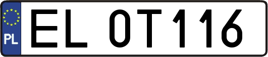 EL0T116