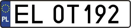 EL0T192