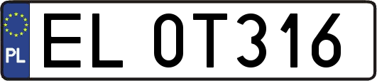 EL0T316
