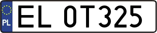 EL0T325