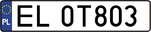 EL0T803