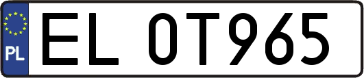 EL0T965