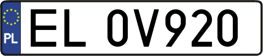 EL0V920