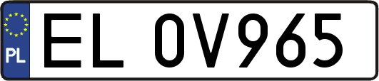 EL0V965