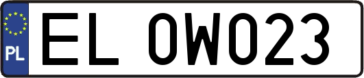EL0W023