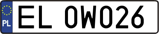 EL0W026