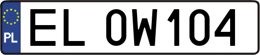EL0W104
