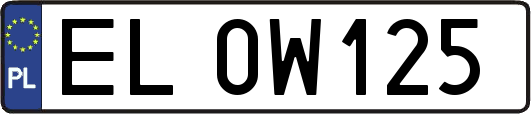 EL0W125