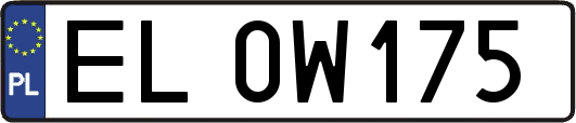 EL0W175