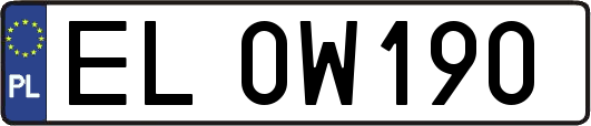 EL0W190