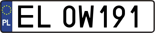EL0W191