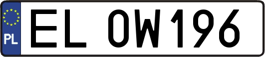EL0W196