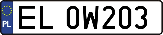 EL0W203