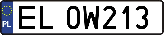 EL0W213