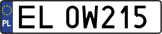 EL0W215