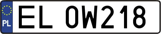 EL0W218