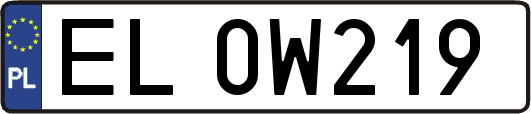 EL0W219