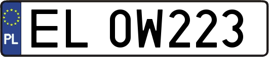 EL0W223