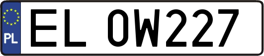 EL0W227