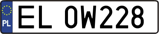 EL0W228