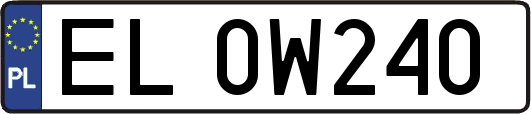 EL0W240