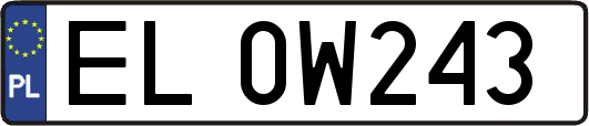 EL0W243