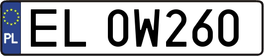 EL0W260