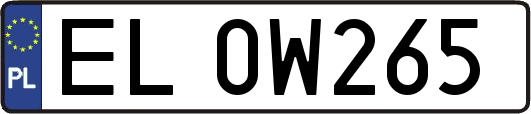 EL0W265