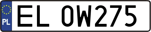 EL0W275