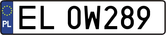 EL0W289