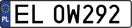 EL0W292