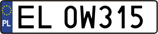 EL0W315