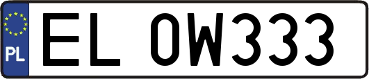 EL0W333