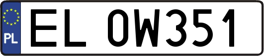 EL0W351