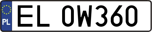 EL0W360