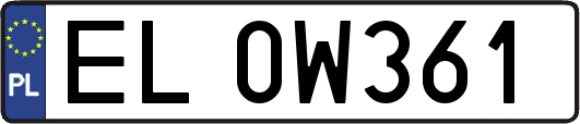 EL0W361
