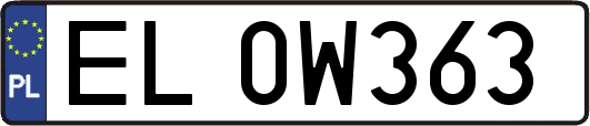 EL0W363