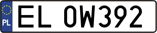EL0W392